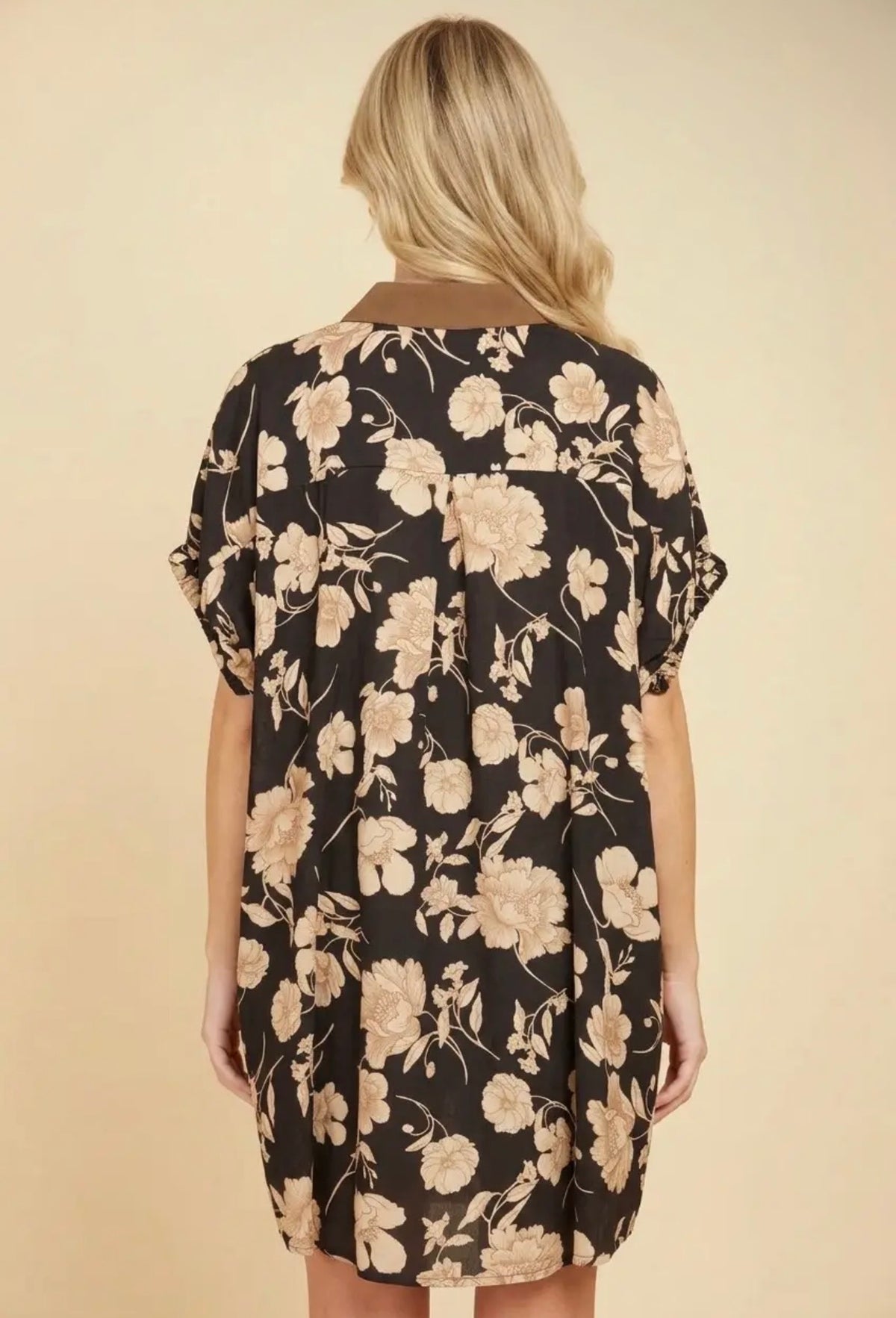 Caroline Botanical Print Dress
